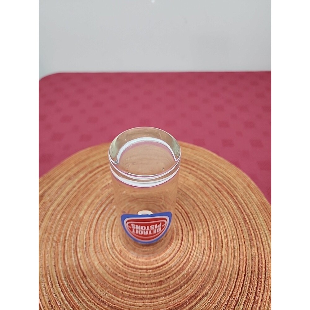Detroit Pistons Glasses 1989 NBA World Champion Glass W/ Palace Gameday Giveaway - Picture 11 of 12